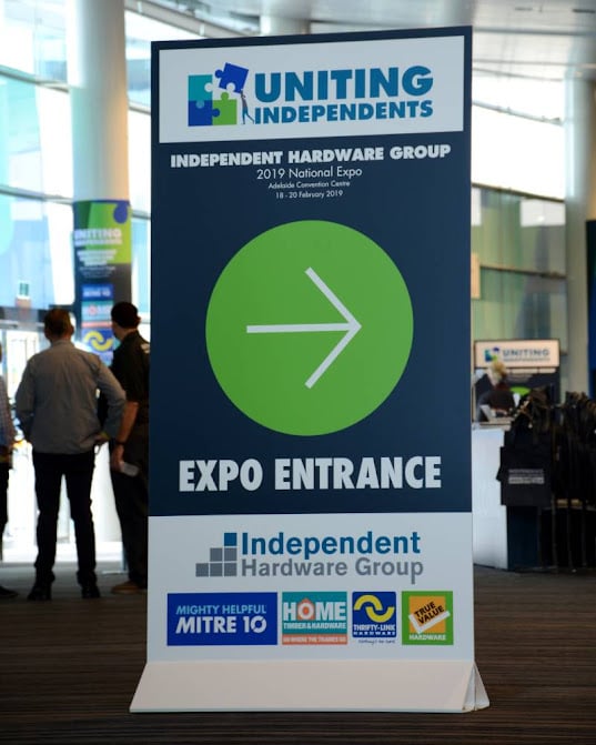 expo-entrance-signage